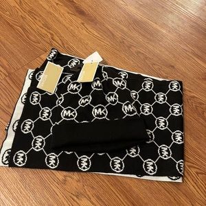 Michael Kors hat and scarf combo